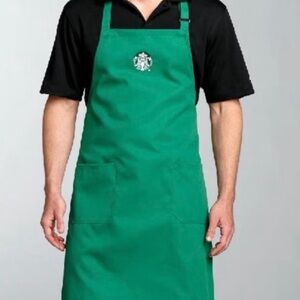 Authentic Starbucks Apron and Hat
